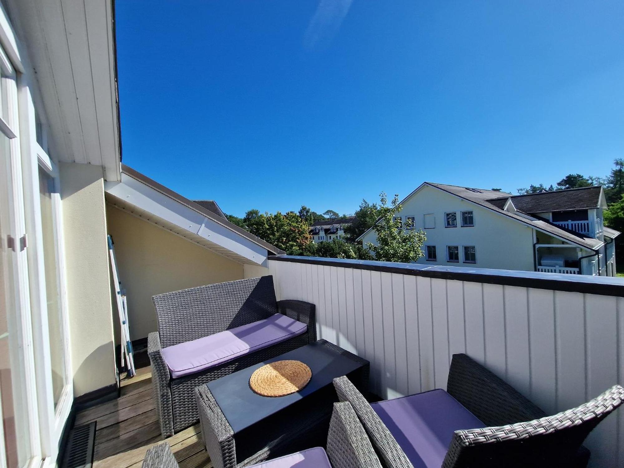Duenenpark Binz - Komfortplus Ferienwohnung Mit 1 Schlafzimmer Und Balkon Im Dachgeschoss 231 外观 照片